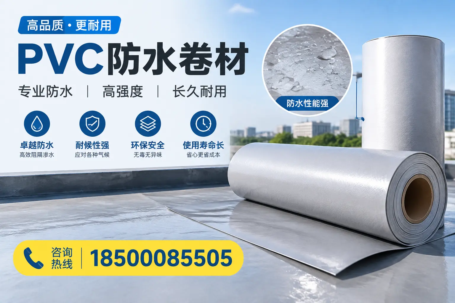 PVC防水卷材的安装方法与注意事项，巴音郭楞用户必看